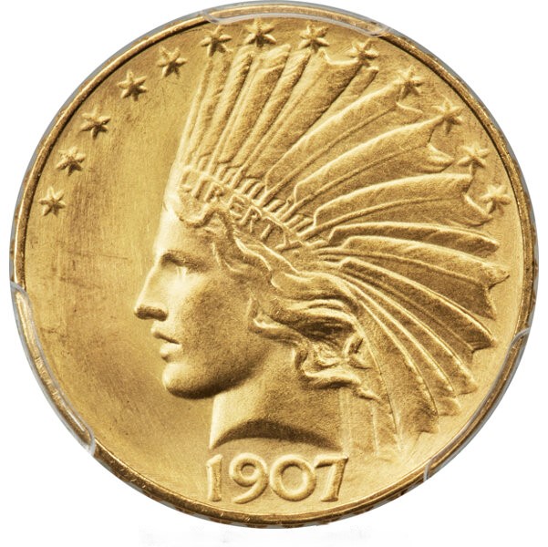 インディアンヘッド・イーグル金貨 - PCGS(MS67)