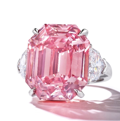 Pink Diamond Ring -