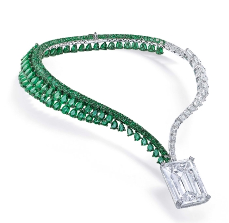 diamond necklace - GIA